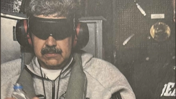 Imagem de Nicolás Maduro detido em Nova Iorque: Presidente venezuelano em tribunal por tráfico e terrorismo