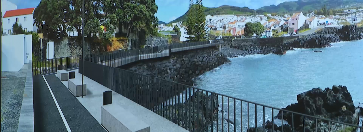 Imagem de Lagoa lança concurso de 2,3M€ para 2.ª fase da frente marítima