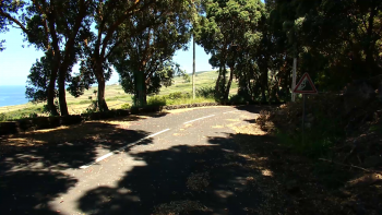 Imagem de Estrada que liga as freguesias terceirenses Serreta e Raminho está encerrada há 2 anos