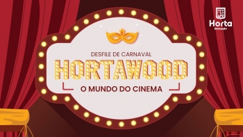 Imagem de ‘HORTAWOOD – O Mundo do Cinema’ foi tema do desfile de carnaval na Horta