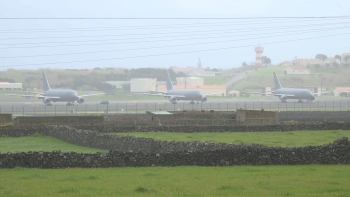 Imagem de Movimento de aviões militares norte-americanos na Base das Lajes intensificou-se