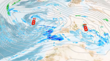 Imagem de Anticiclone dos Açores condiciona formação de “comboio de tempestades” na Europa