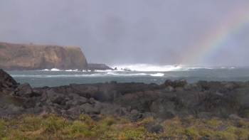 Imagem de Depressão Leonardo: Principal preocupação na Terceira está nas zonas junto à orla costeira