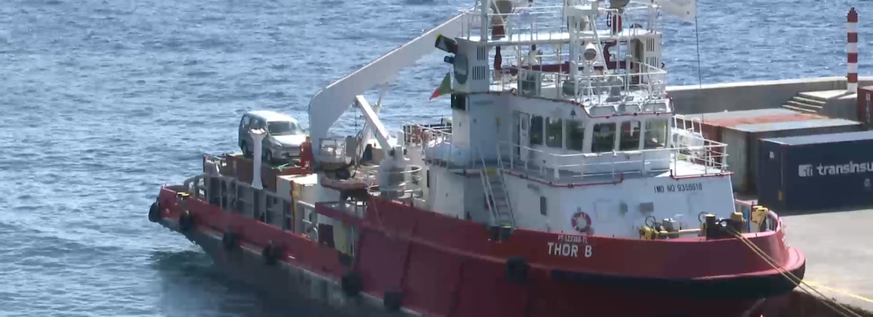 Imagem de Navio Thor deverá chegar ao Corvo esta quarta-feira