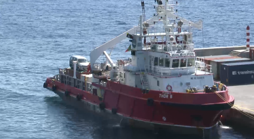 Imagem de Navio Thor deverá chegar ao Corvo esta quarta-feira