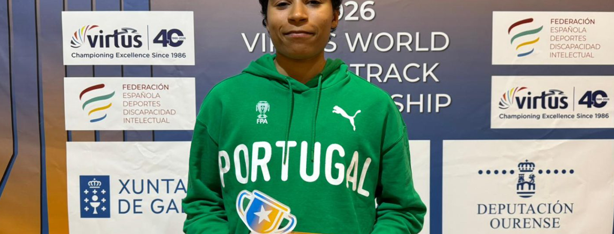 Imagem de Ana Filipe conquistou medalhas de ouro e prata nos Campeonatos do Mundo VIRTUS