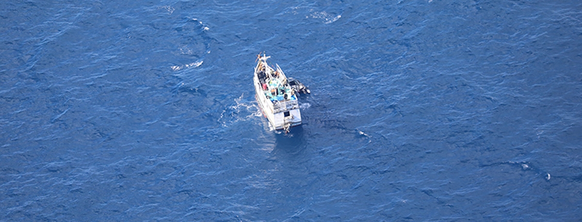 Imagem de Prisão preventiva para os 8 tripulantes da embarcação intercetada com 1,8 toneladas de cocaína