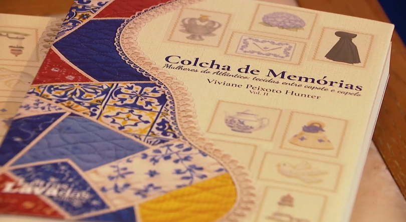 Imagem de Escritora Viviane Peixoto Hunter apresenta segundo volume de 'Colcha de Memórias'