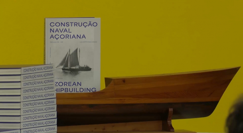 Imagem de Livro sobre estaleiros dos Açores lançada no Centro Cultural da Piedade no Pico