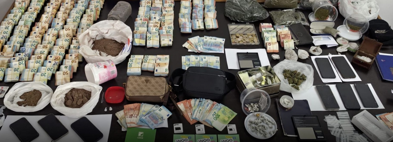 Imagem de Quatro detidos com mais de 14 mil doses de droga na ilha do Pico