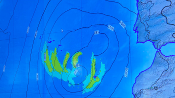 Imagem de Depressão Therese: Temperatura mínima poderá chegar aos 3 graus