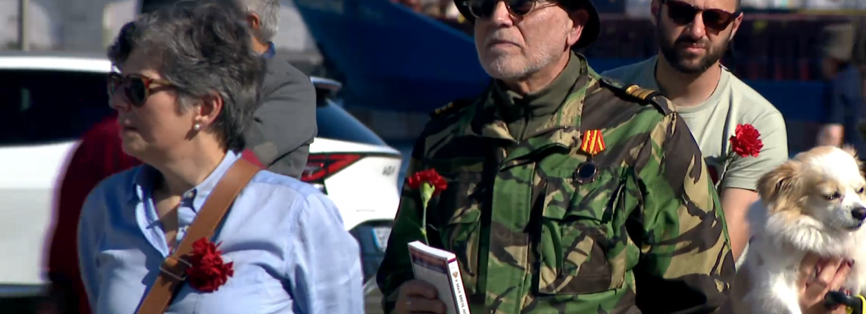 Imagem de Valores da Democracia e Liberdade relembrados no 25 de Abril em Ponta Delgada