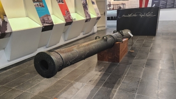 Imagem de Colubrina do século XVI pode ser primeira peça nos Açores classificada como Bem Móvel de Interesse Nacional