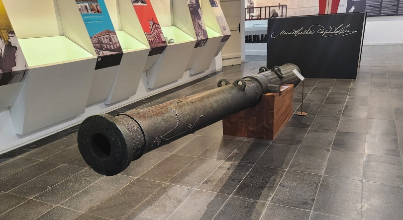 Imagem de Colubrina do século XVI pode ser primeira peça nos Açores classificada como Bem Móvel de Interesse Nacional