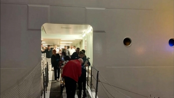 Imagem de Marinha coordena resgate médico de uma mulher de 76 anos em navio de cruzeiro