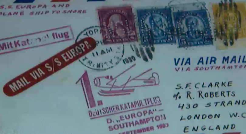 Imagem de Aviação Civil: Coleção Aerofilatelia de Ricardo Madruga da Costa em exposição