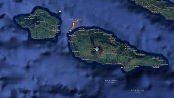 Imagem de Atividade sísmica no canal Faial-Pico: CIVISA eleva para V1 o Alerta Vulcânico na zona