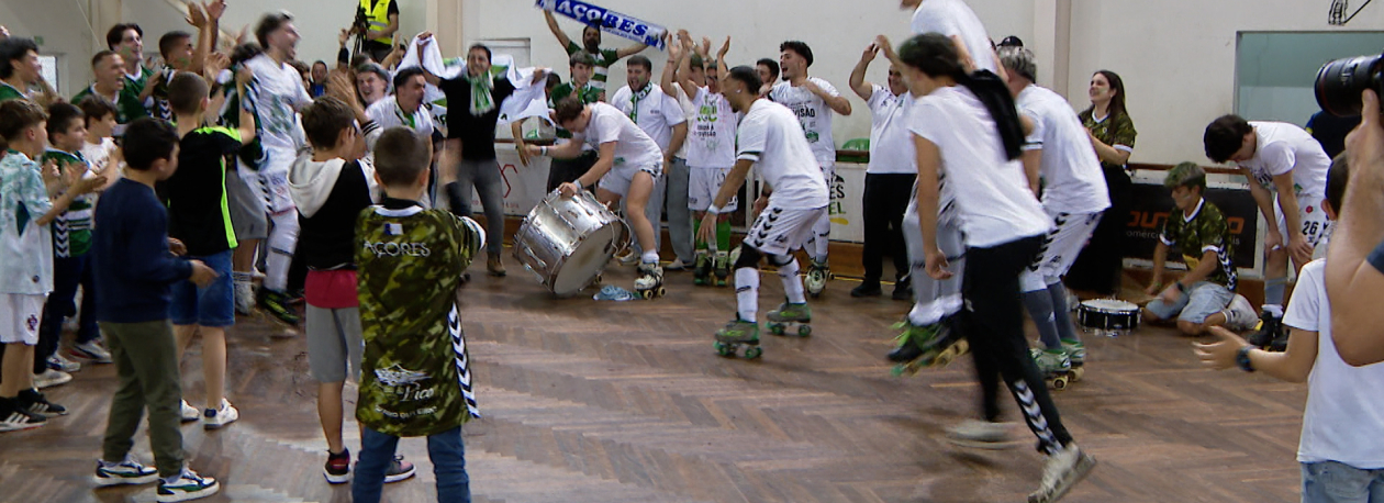 Imagem de Hóquei em Patins: Candelária sobre à Primeira Divisão Nacional