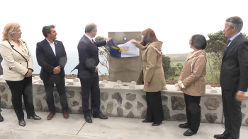Imagem de Reaberta e inaugurada hoje estrada que liga Raminho à Serreta