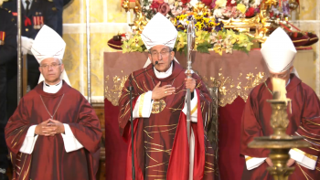 Imagem de Missa Solene do Senhor Santo Cristo presidida pelo cardeal D. António Marto