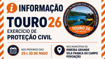 Imagem de Exercício Touro testa prontidão da Proteção Civil em simulacro de crise sismovulcânica em São Miguel