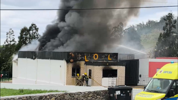 Incêndio reduz a cinzas o Talho Galo em Angra do Heroísmo