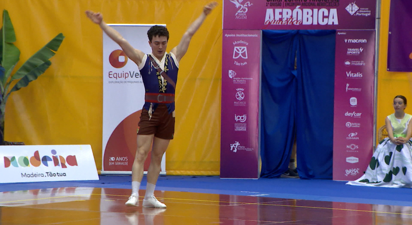 Imagem de Ginástica Aeróbica: Rui Cansado revalida título de Campeão Nacional
