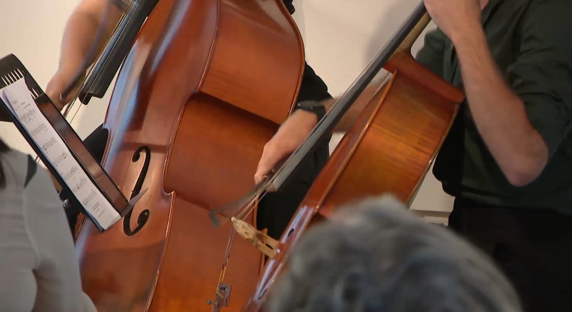 Imagem de Ensemble de Cordas da Sinfonietta de Ponta Delgada atuou no Centro Cultural de Santo António