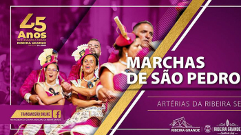 Imagem de 13 marchas de São Pedro desfilam hoje na Ribeira Grande