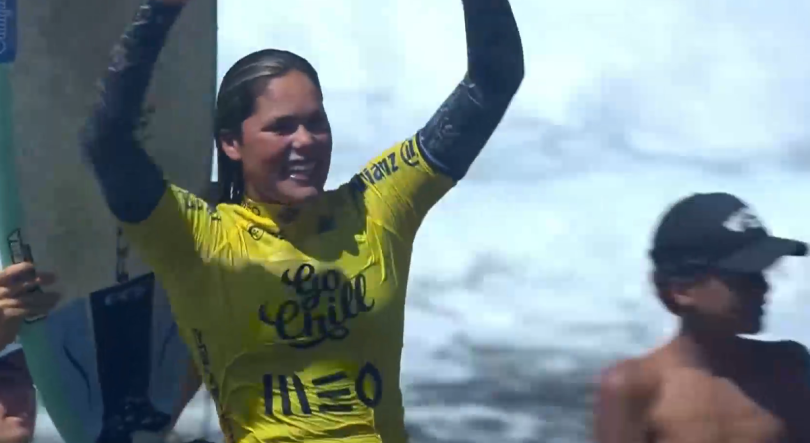 Imagem de Maria Salgado sagrou-se Campeã Nacional de Surf no Ribeira Grande Pro