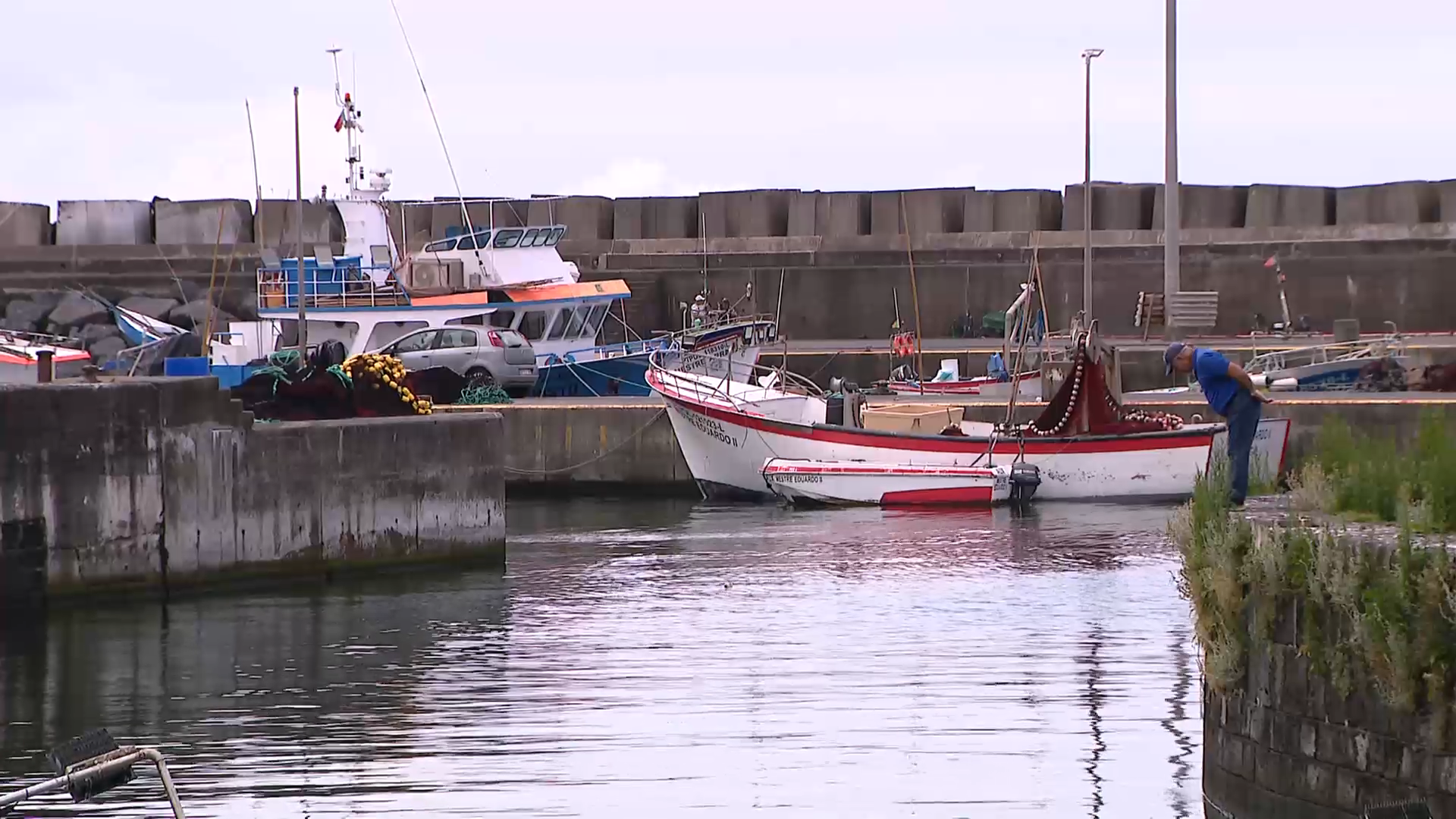 Corpo encontrado no Porto de Pescas de Vila Franca - RTP Açores