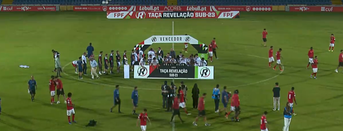 Imagem de Equipa sub-23 do Santa Clara perde final da Taça Revelação