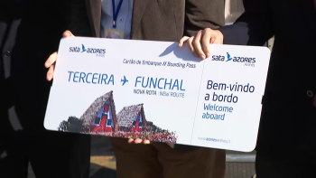SATA inaugura rota Terceira-Funchal-Terceira