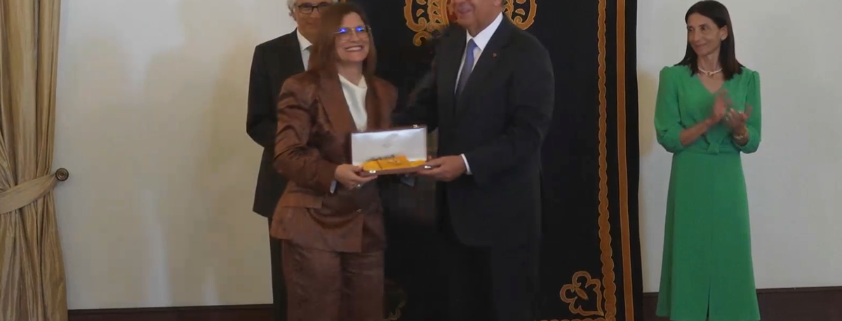 Imagem de 10 de Junho: UAc distinguida como Membro Honorário da Ordem da Instrução Pública