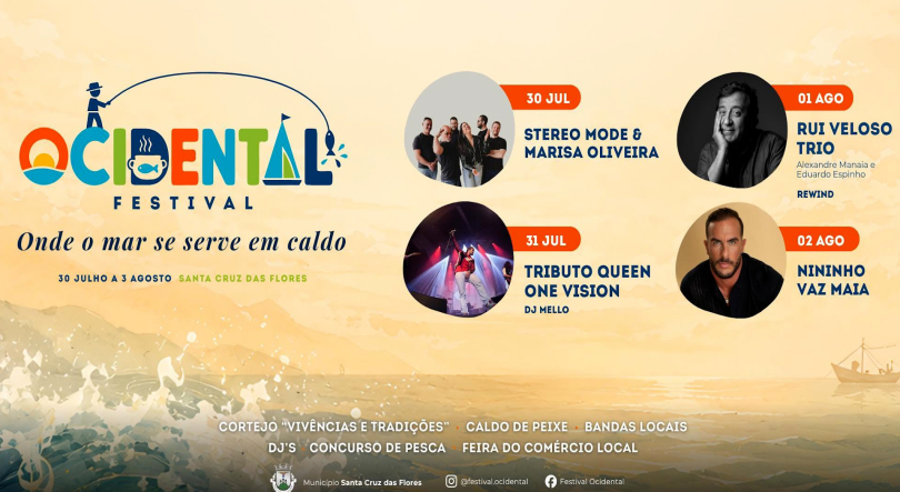 Imagem de Festival Ocidental em Santa Cruz das Flores até domingo