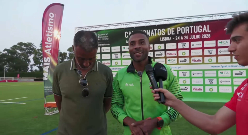Imagem de Nélson Évora regressa aos 42 anos e conquista título nacional no triplo salto