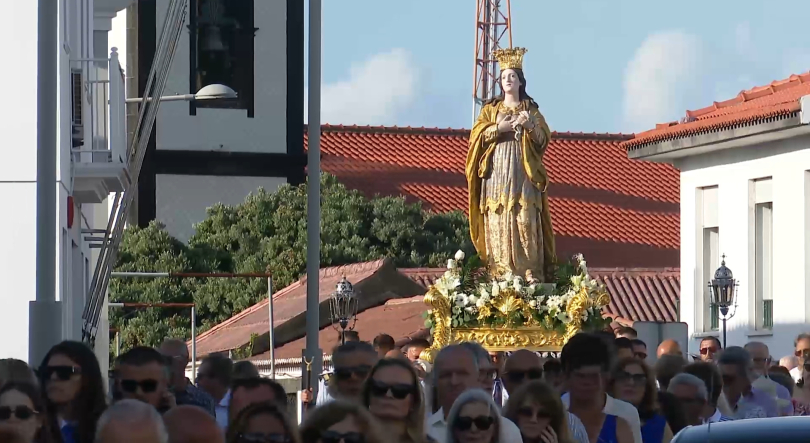 Imagem de Santa Maria Madalena: Procissão passou junto da Santa Casa da Misericórdia