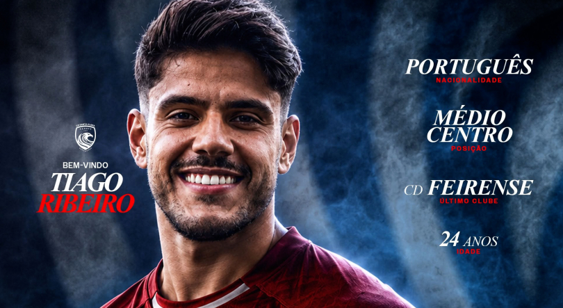 Imagem de Santa Clara contrata médio Tiago Ribeiro ao Feirense