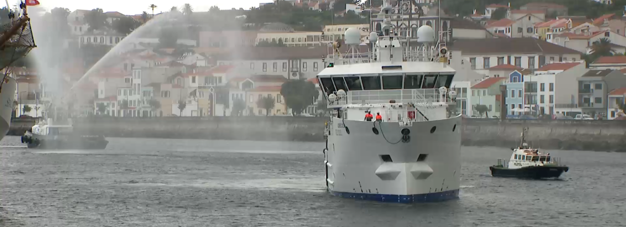 Imagem de Azores Ocean: Chegada do navio de investigação científica é “dia histórico” para os Açores