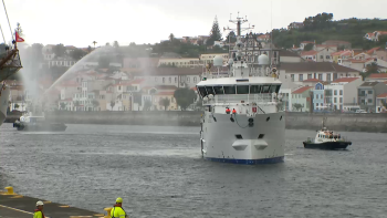 Imagem de Azores Ocean: Chegada do navio de investigação científica é “dia histórico” para os Açores