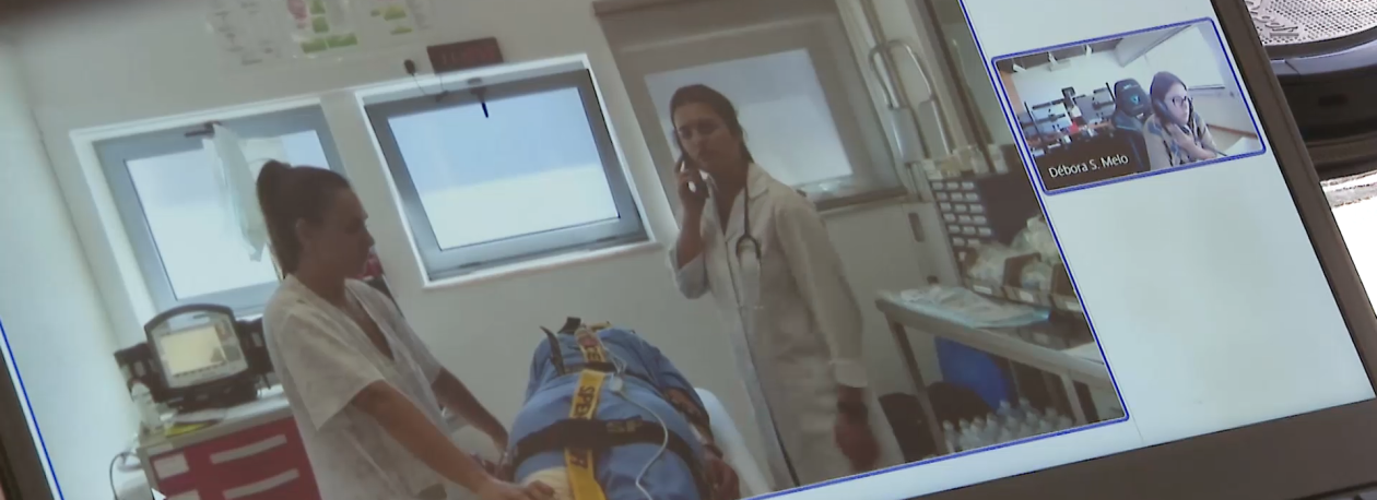 Imagem de Telessaúde: Novo projeto permite contacto direto Unidades Básicas de Urgência e médico regulador
