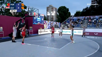 Inês Bettencourt ajuda Portugal a garantir quartos de final do basquetebol 3×3 nos Jogos do Mediterrâneo