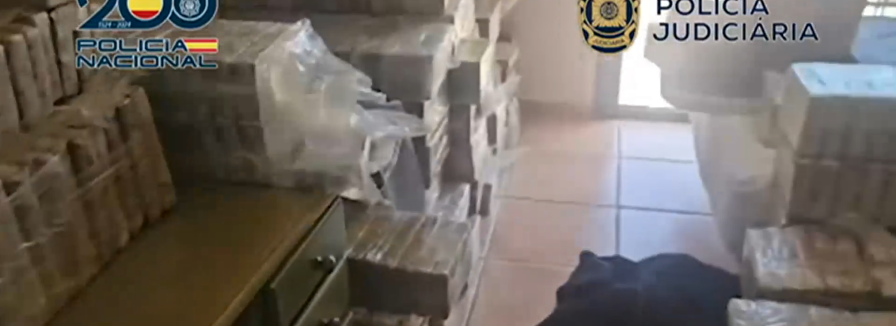 Imagem de Operação Eclipse Hawara: PJ e Polícia Nacional de Espanha apreendem mais de 3 toneladas de cocaína