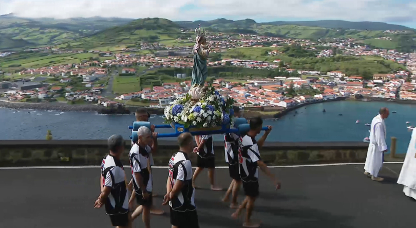 Imagem de Nossa Senhora da Guia: Comunidade marítima homenageia a sua padroeira