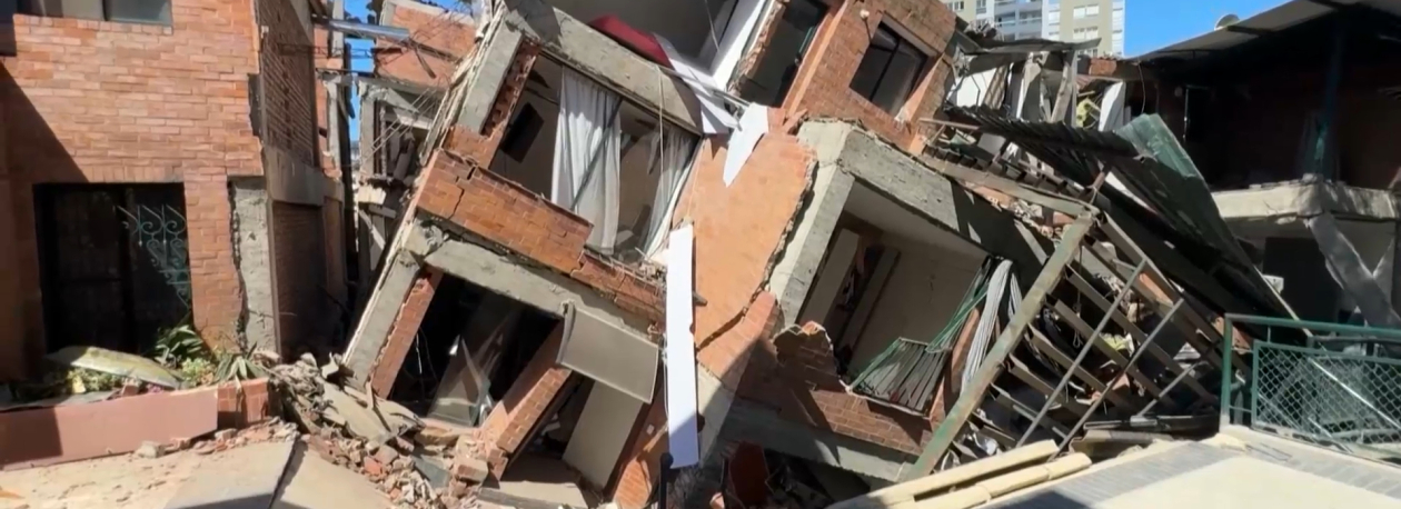 Imagem de Açoriano na Colômbia relata impacto do sismo de magnitude 7,4