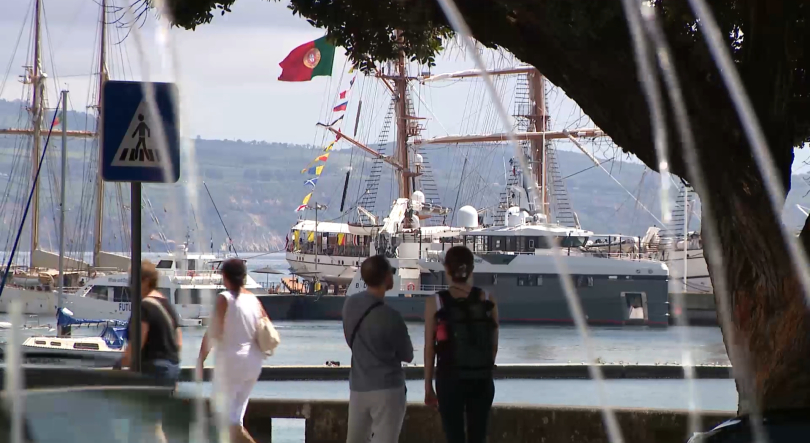 Visita da Marinha Indiana no Porto de Ponta Delgada