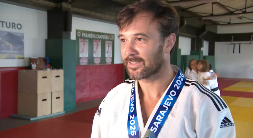 Imagem de Nuno Carvalho campeão do mundo de judo em veteranos