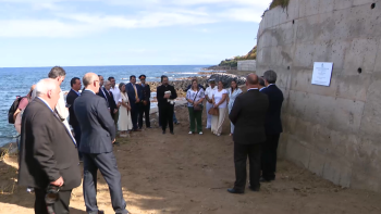 Governo na Graciosa: Inaugurada obra de proteção da orla costeira dos Fenais