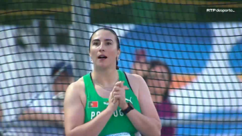 Lançamento de Disco: Medalha de ouro para Irina Rodrigues nos Jogos do Mediterrâneo