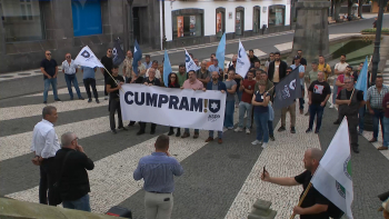 PSP e GNR manifestam-se em Ponta Delgada por melhores condições de trabalho